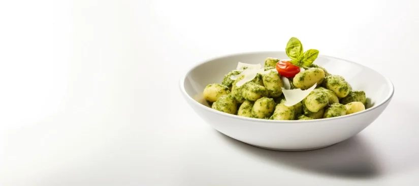 Ñoquis al pesto: Una cena fácil y ligera 1 Merca2.es ai generated pasta 1 Merca2.es
