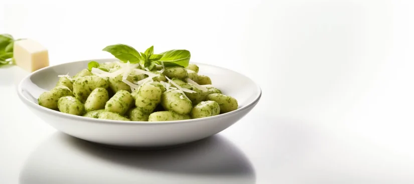 Ñoquis al pesto: Una cena fácil y ligera 3 Merca2.es ai generated pasta 3 Merca2.es