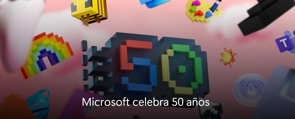 Microsoft cumple 50 años y se desmarca de Trump: «Nos va bien si al mundo le va bien»