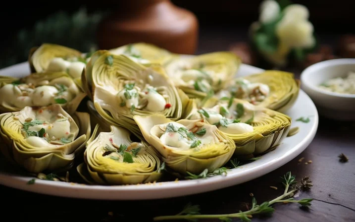 Flores de alcachofa a la plancha con jamón: Un plato exquisito y refinado 40 Merca2.es exploring tender bites mediterranean generative ai Merca2.es
