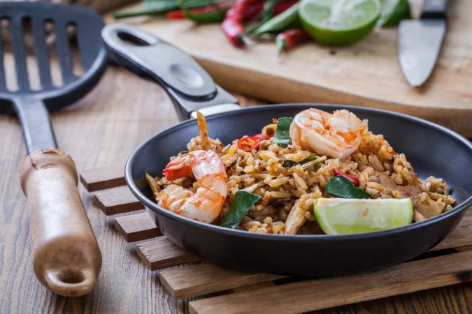 high angle view vegetables bowl table Merca2.es