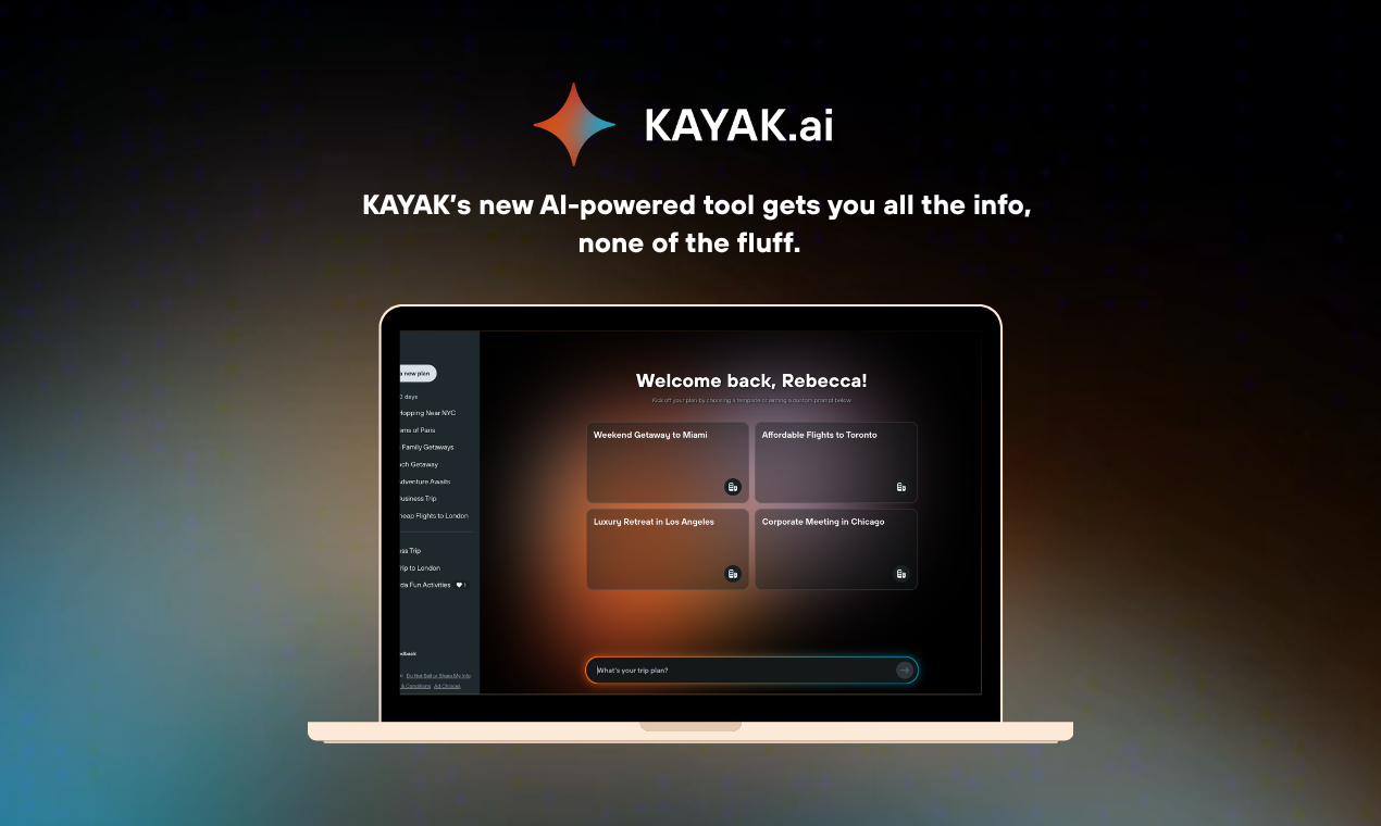 KAYAK lanza KAYAK.ai, su programa piloto de IA para los viajeros más tecnológicos