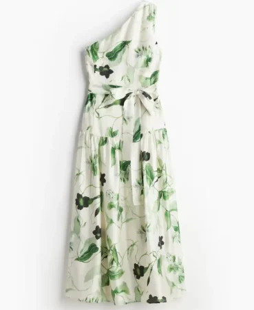 2. Vestido de un hombro – 59,99€