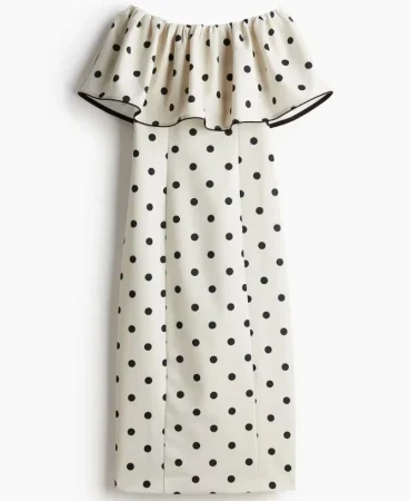 4. Vestido Bardot de H&M – 49,99€