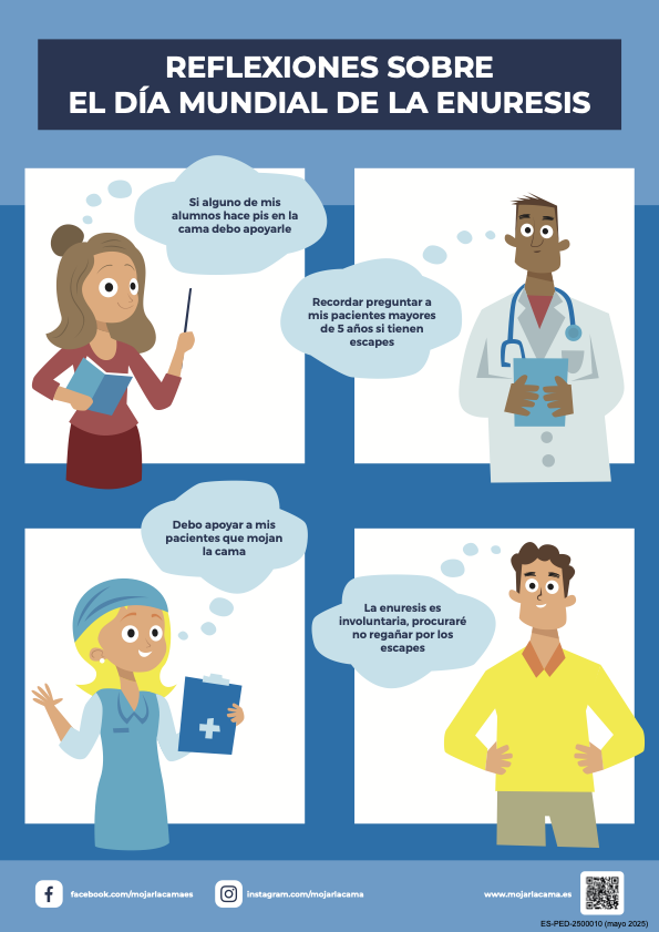 Día mundial de la enuresis: una fecha para concienciar sobre el trastorno de mojar la cama