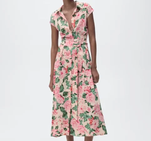 Mango apuesta por el color rosa para que triunfes como invitada 3 Merca2.es