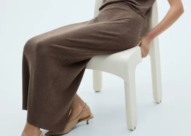 Falda de punto: set y súper halagador