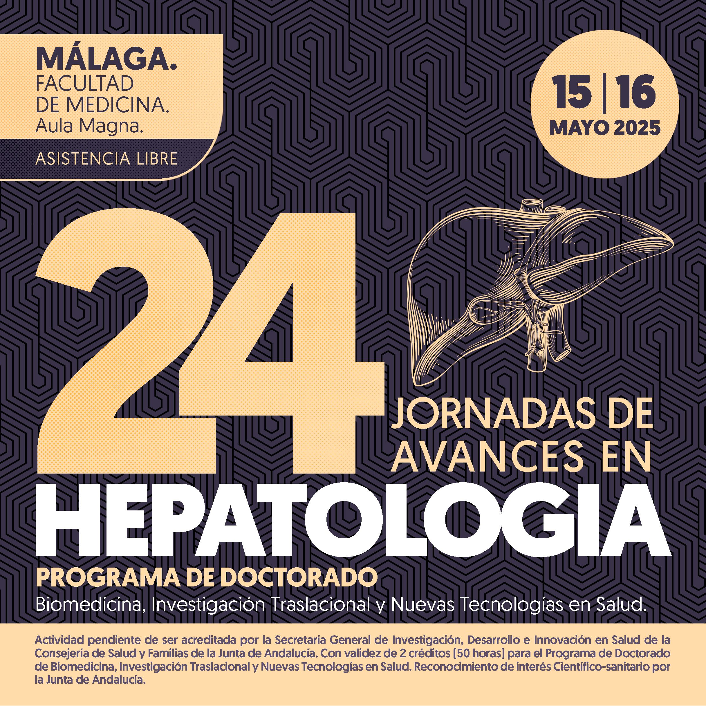Expertos internacionales se reúnen en Málaga en el marco de las 24 Jornadas de Avances en Hepatología