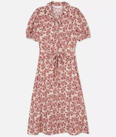 1. Vestido camisero flores – 22€