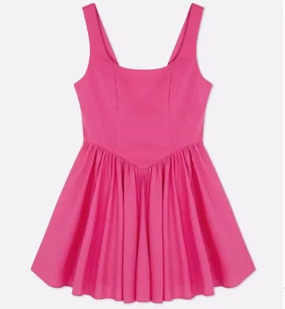10. Vestido corto tipo corsé sin mangas – 25€