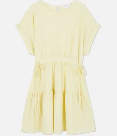 9. Vestido corto vainilla – 16€