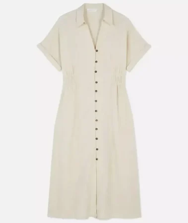 Vestido camisero midi