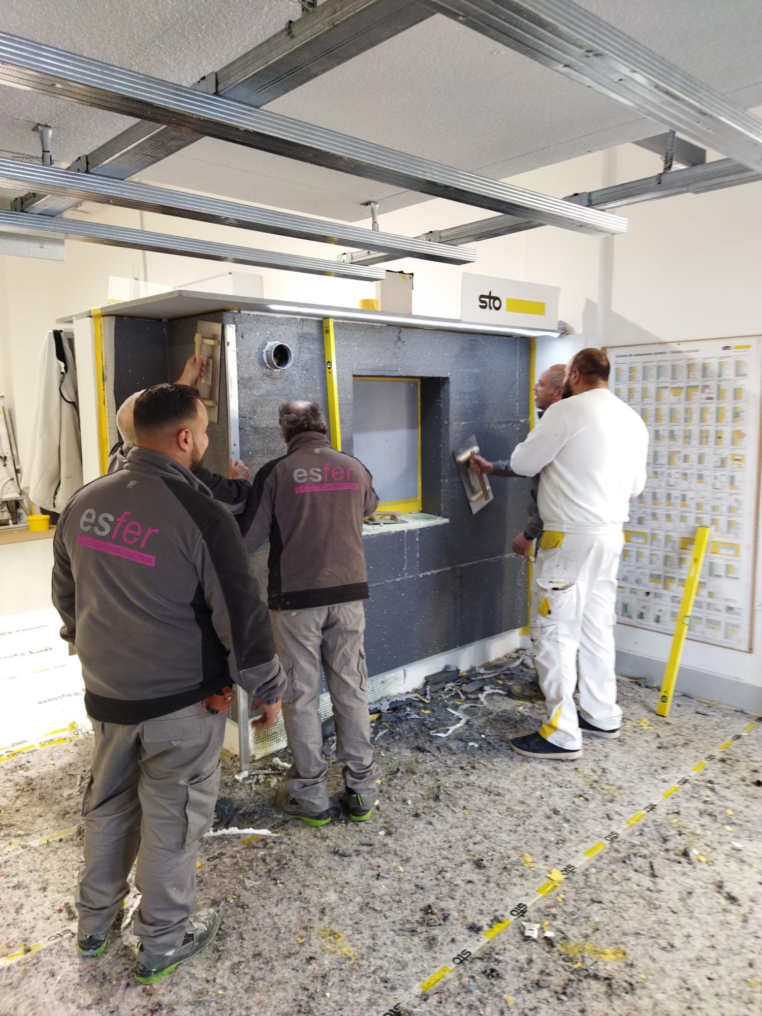 Sto Ibérica forma a cerca de 300 profesionales para impulsar la mano de obra cualificada en la construcción