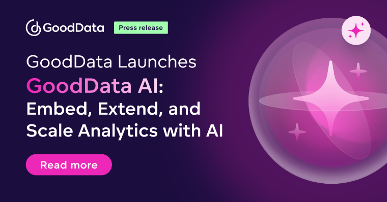 GoodData lanza GoodData AI: Integrar, ampliar y escalar la analítica con IA