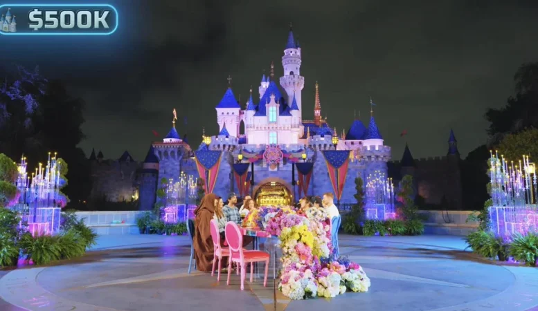 La cena más exclusiva frente al Castillo de Cenicienta
