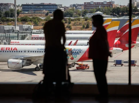 Aviones en Barajas, desde donde vuela JetBlue. Fuente: Agencias