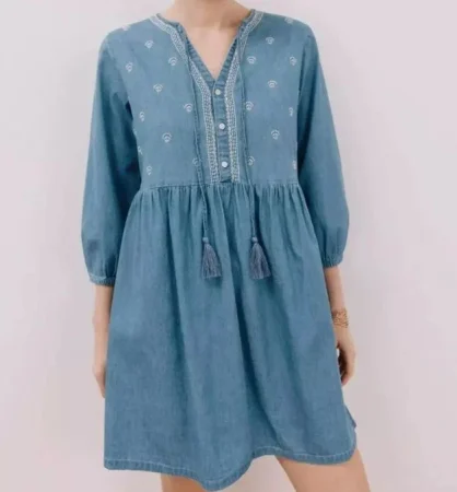 ¿Por qué los vestidos vaqueros de Cortefiel son lo que necesitas?