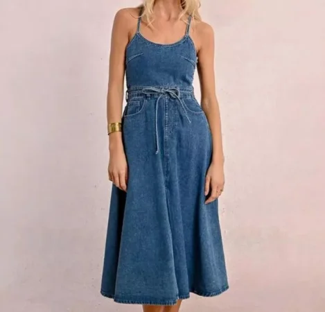 Cuida tu vestido vaquero y extiende su vida