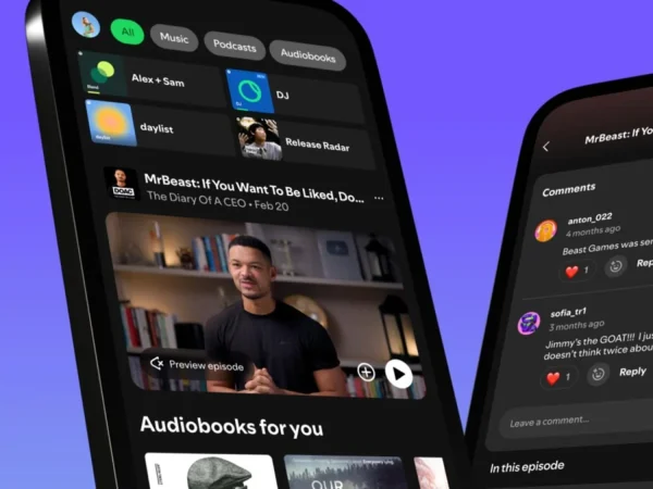 La plataforma de audio Spotify sigue apostando cada vez más por los podcasts en vídeo