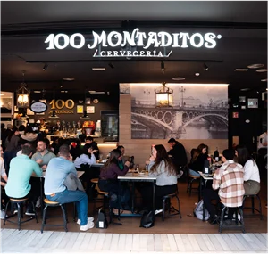 100 Montaditos Restalia. Fuente: Empresa 100 Montaditos Restalia. Fuente: Empresa