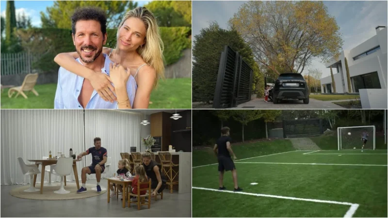 Vida privada, una prioridad para la familia Simeone