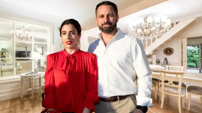 Doscientos metros habitables distribuidos en dos plantas de chalet en Madrid para Santiago Abascal y su familia