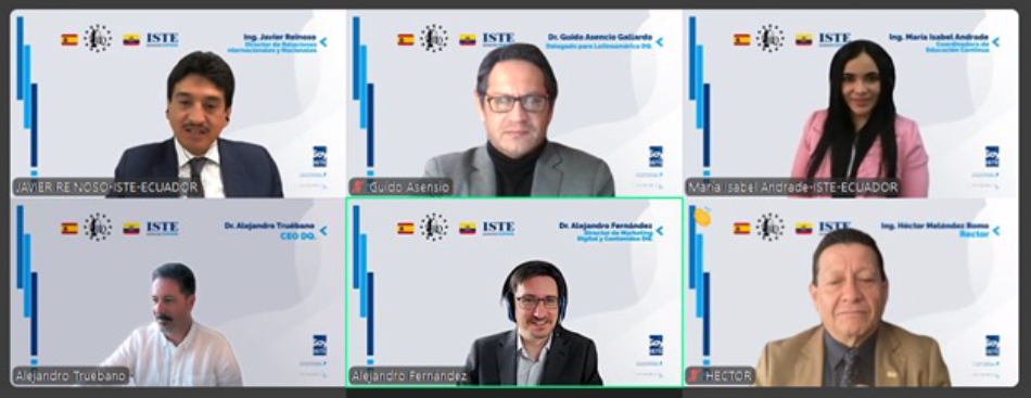 Certificado Universitario Internacional DQ en Ecuador con Instituto Tecnológico Universitario España-ISTE