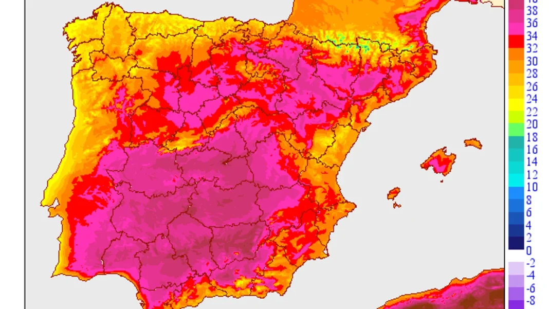 La AEMET avisa de la vuelta de las temperaturas extremas en varias zonas de la península
