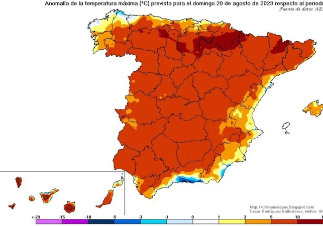 La AEMET avisa de la vuelta de las temperaturas extremas en varias zonas de la península 64 Merca2.es El papel de la AEMET en la gestión de alerta