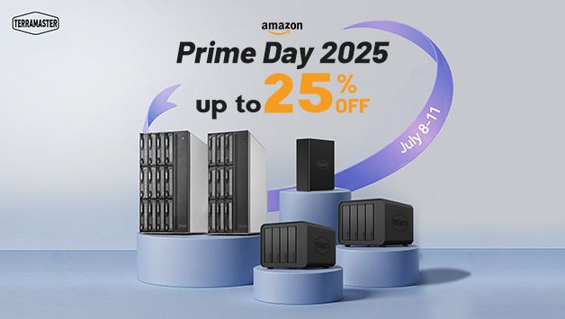 Amazon Prime Day 2025: TerraMaster ofrece hasta 25 % de descuento en soluciones de almacenamiento