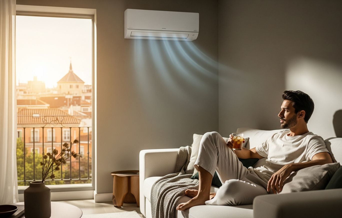 Verano fresco y eficiente en Madrid: aire acondicionado para productividad y bienestar