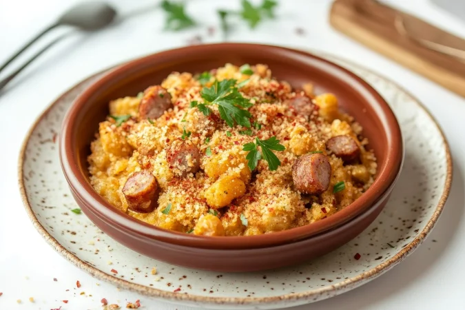 migas espanolas con salchichas y migajas de pan un delicioso y reconfortante plato de migaja de pan frito Merca2.es