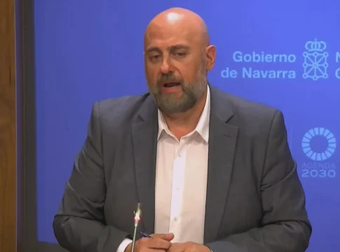 El consejero de Economía y Hacienda del Gobierno de Navarra, José Luis Arasti, en rueda de prensa El consejero de Economía y Hacienda del Gobierno de Navarra, José Luis Arasti, en rueda de prensa | Imagen del Gobierno de Navarra