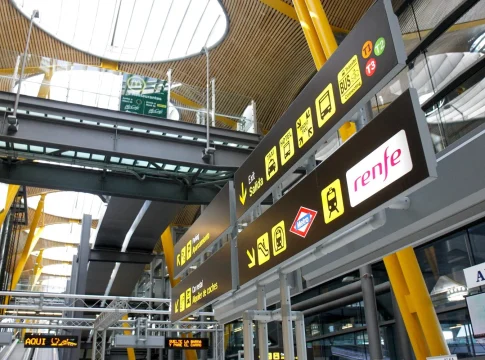 Imagen de archivo del aeropuerto de Adolfo Suarez Barajas en Madrid. Fuente: Agencias