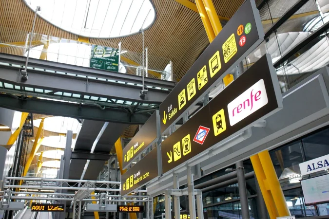 Imagen de archivo del aeropuerto de Adolfo Suarez Barajas en Madrid. Fuente: Agencias