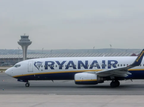 Avión de Ryanair. Fuente: Agencias