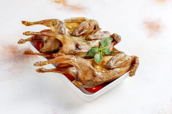 deliciosa codorniz frita con hierbas y tomates cherry 2 Merca2.es