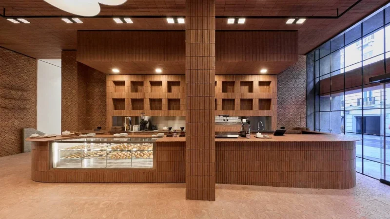 El nuevo espacio de cafetería de Inditex en España