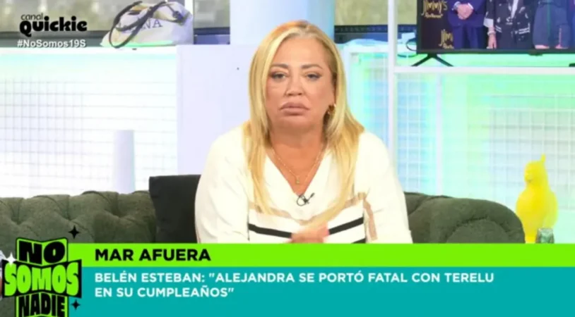 Belén Esteban, amenazada tras la fiesta de Terelu Campos: "Os llevo por delante" 37 Merca2.es Belen Esteban en No somos nadie Merca2.es