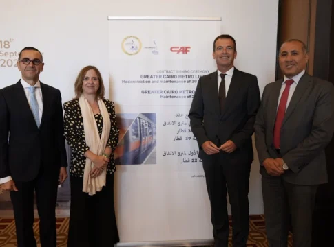 CAF firma contratos para la modernización y mantenimiento de unidades del Metro de El Cairo. CAF - Presentación acuerdos Metro El Cairo CAF firma contratos para la modernización y mantenimiento de unidades del Metro de El Cairo