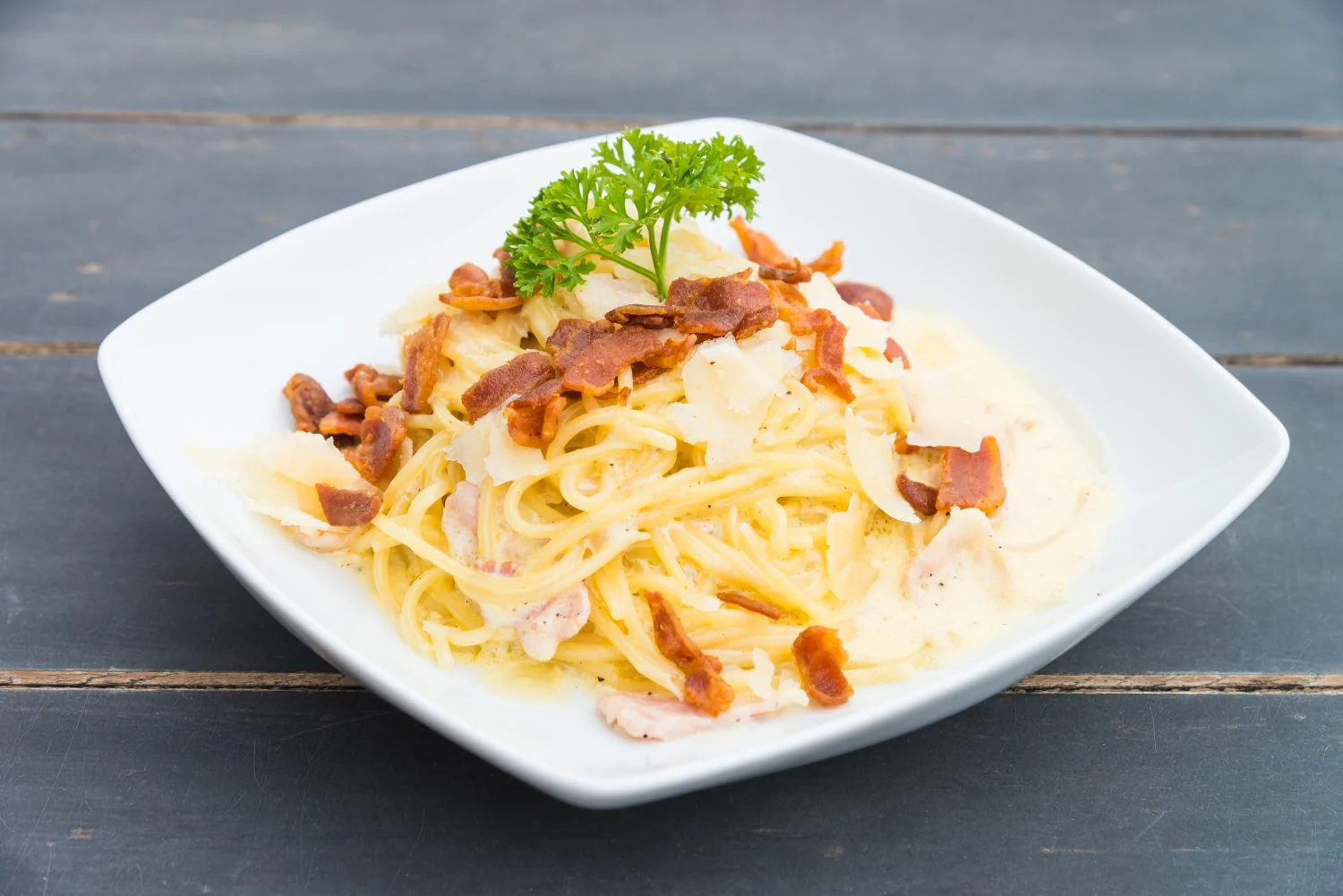 Espaguetis carbonara