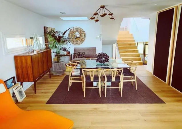 Distribución abierta y conexión visual