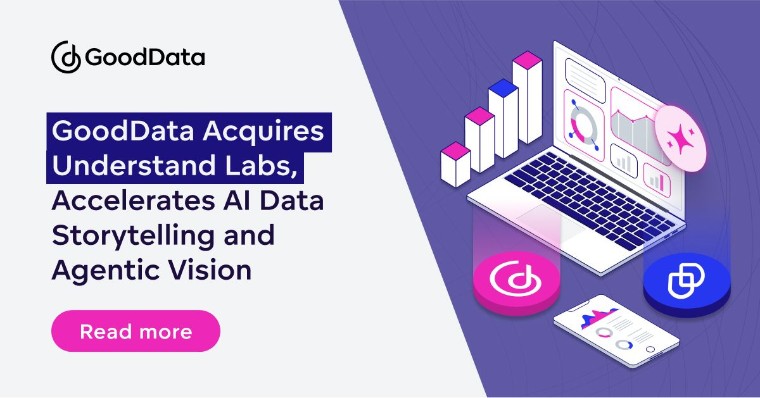 GoodData adquiere Understand Labs, acelera la narración de datos mediante IA y la visión agencial