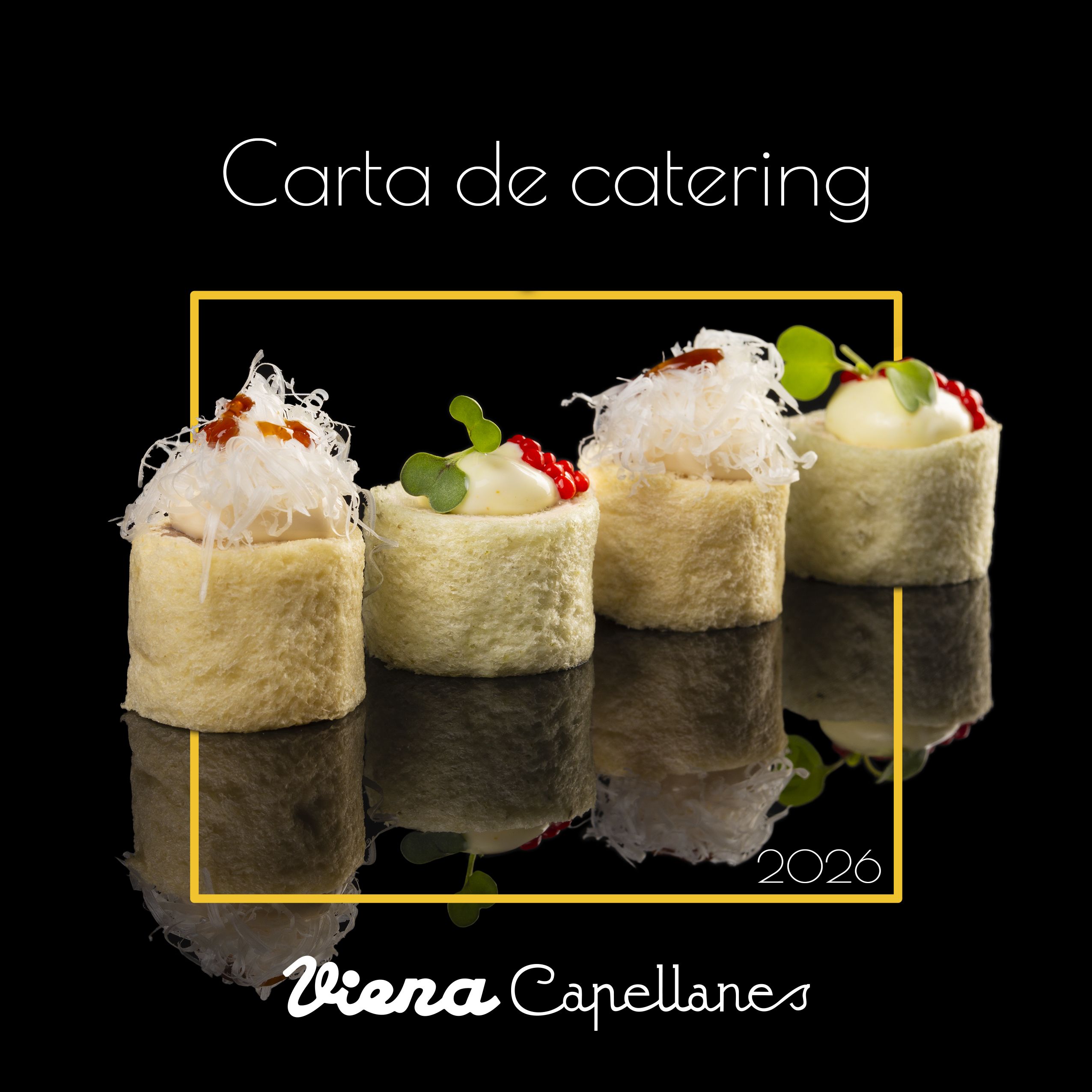Viena Capellanes presenta su carta de catering con 300 opciones dulces y saladas gourmet