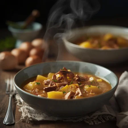 Guiso de patatas con níscalos, el sabor terroso que reconcilia con la tierra 1 Merca2.es 261326b1 2838 462c af67 8f77d8207e93 Merca2.es
