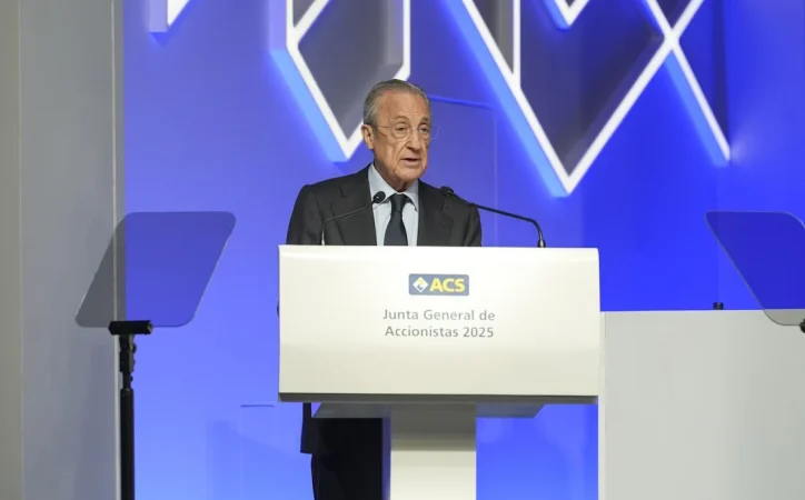 El beneficio neto de ACS a septiembre de 2025 batirá las cifras de hace un año 1 Merca2.es No esperamos cambios en los márgenes respecto a las cifras recogidas en el primer semestre. Florentino Pérez, presidente de ACS. Fuente: ACS