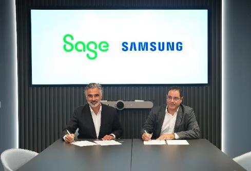 Alianza entre Sage y Samsung para impulsar la transformacion digital y la gestion legal de las pymes espanolas Merca2.es