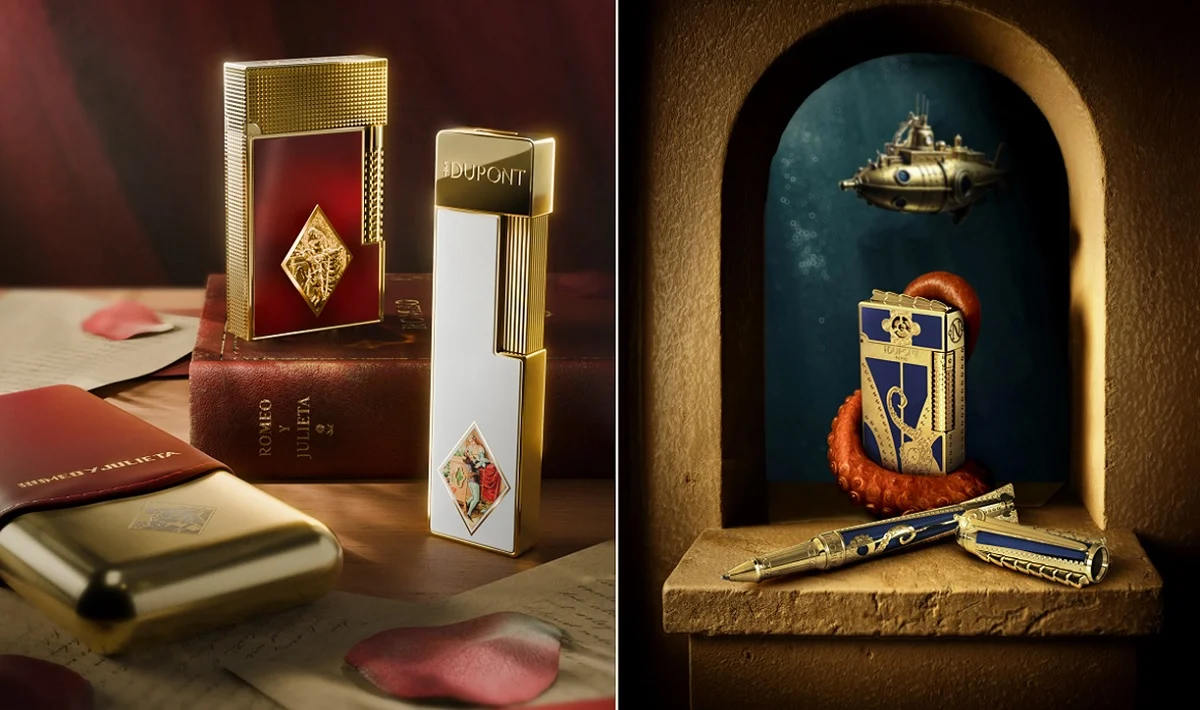 S.T. Dupont presenta sus novedades, Romeo y Julieta y 20.000 Leguas de Viaje Submarino