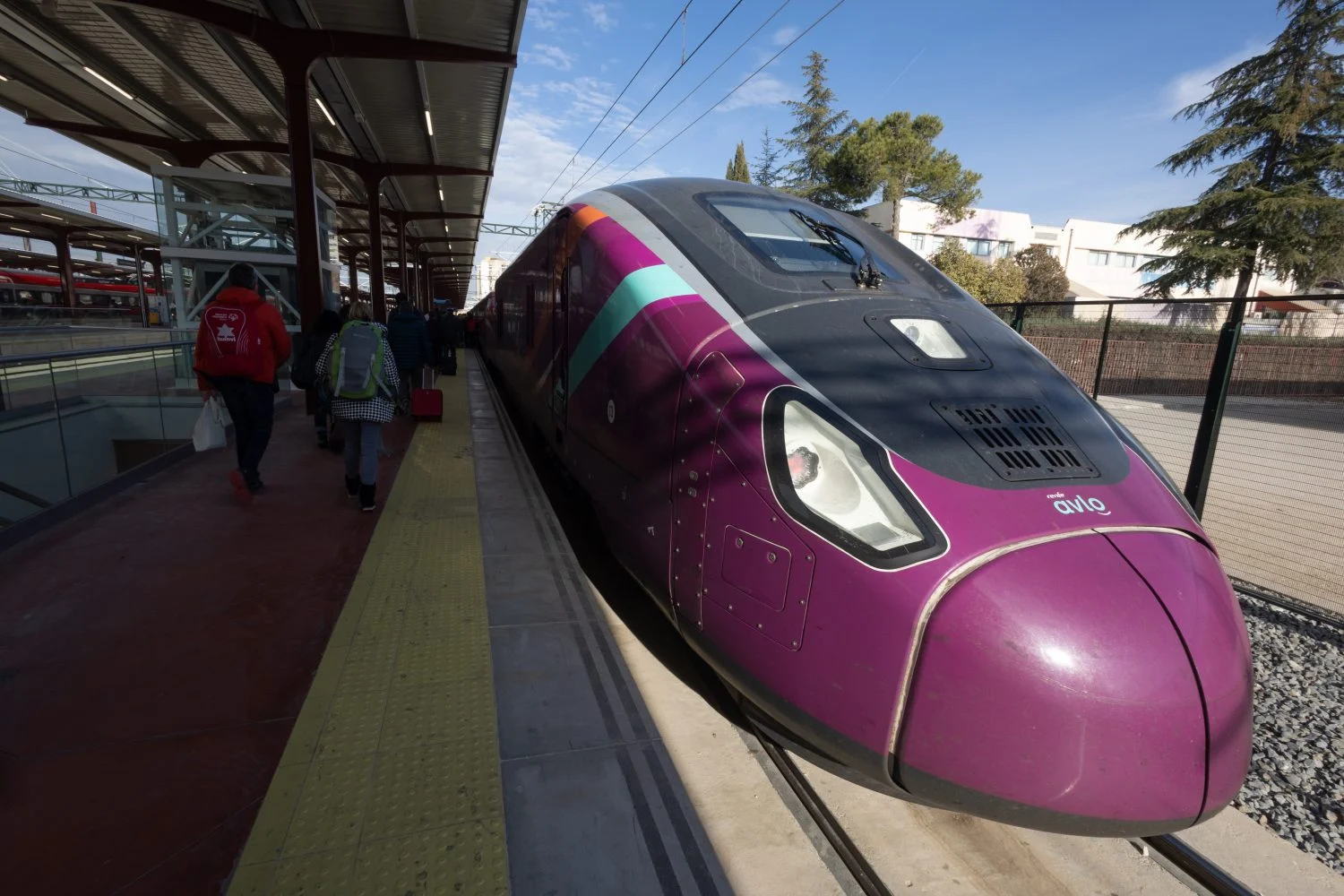 Tren Avril usado en el sistema AVLO. Fuente: Agencias