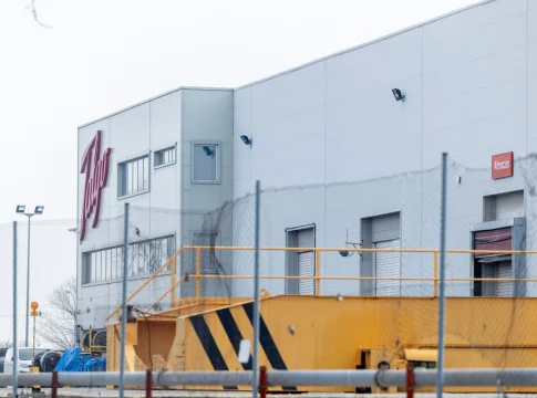 Fachada de la sede de Talgo, a 9 de febrero de 2025, en Madrid (España). Fuente: Agencias